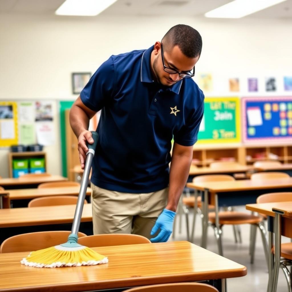 City Star Cleaning crew at a School & Classroom in Silver Spring, MD