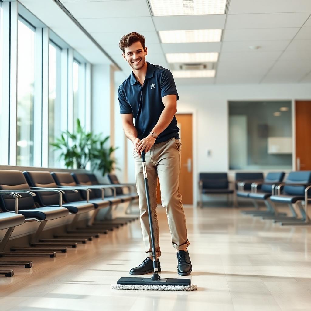 City Star Cleaning crew at a Medical Clinic in Bethesda, MD